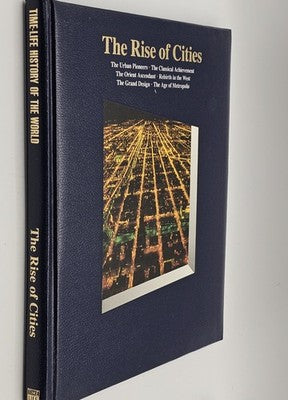 The Rise of Cities TIME-LIFE HISTORY OF THE WORLD Hardcover Book Blue Gold Trim