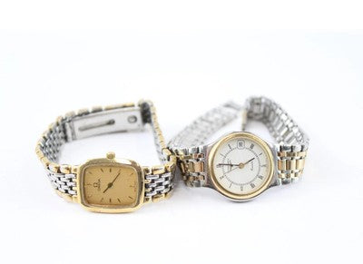 Omega & Longines Women's Quartz Watches – Set of 2, Gold-Tone from our Pre-Owned & Secondhand Watches collection 