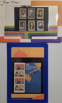 Australia Post Souvenir Stamp Packs Selection Kingsford Smith Cricket Women
