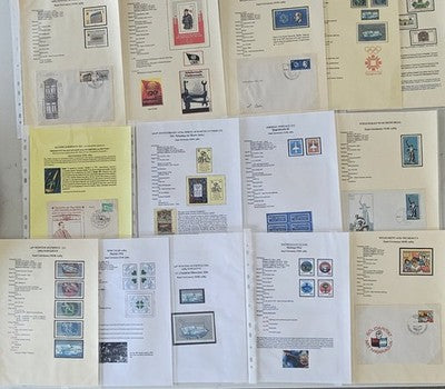 East Germany (DDR) Stamp Collection - 1983/84 Commemorative Sets & Sheets