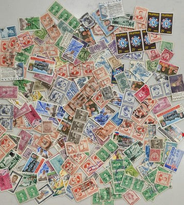 Vintage Unchecked International Philippines Stamps #0420