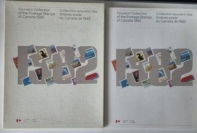 1982 Canada Post Souvenir Collection of the Postage Stamps of Canada Annual Year