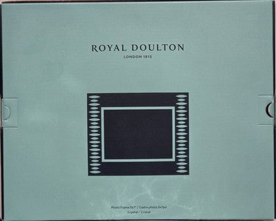 Royal Doulton Fine Lead Crystal 7 X 5in Photo Frame **New in Box** - RRP:$159