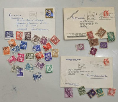 Vintage International Africa, Switzerland, Portugal And Romania Stamps #0420