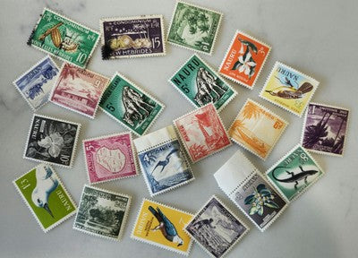 Valuable Vintage International Naru Stamps #0420