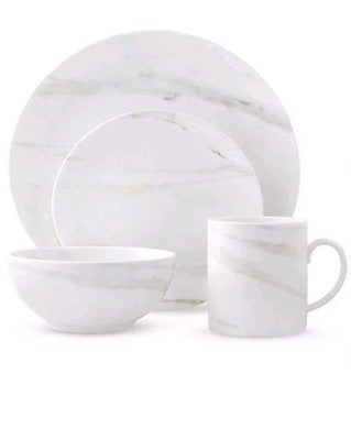 Brand: Vera Wang WedgwoodPattern: Venato ImperialSet Includes: 4-Piece