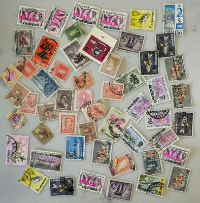 Valuable Vintage International Singapore Stamps #0420