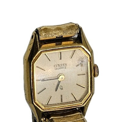 Vintage Citizen Women's Gold Tone Quartz Watch 3220-941772- For Parts/Spare