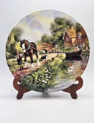 Royal Doulton ‘The First Lock’ Terry Harrison Life on the Waterways Collector P