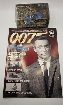 James Bond Die Cast Car Collection 1-43 SUNBEAN ALPINE - DR NO - NO:17