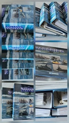 Atlas Edition World Warships Maxi Cards In Five Binder Destroyers Naval Ships
