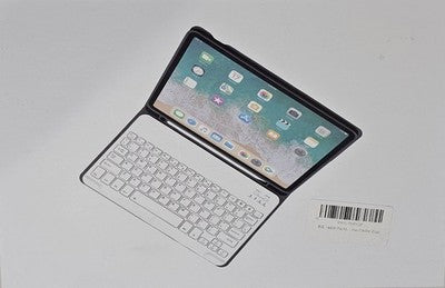 Wireless Bluetooth Keyboard with Protective Tablet Case and Pencil Holder