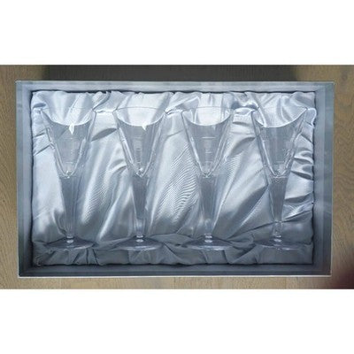 Royal Doulton METRO Crystal Wine Goblets | Set of 4 (220ml)