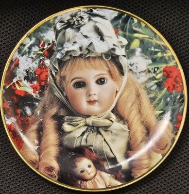 Franklin Mint Hanau Doll Museum Portrait of Celeste Collector Plate Portugal C56