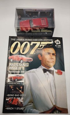 James Bond 007 Model Car Ford Mustang Mach 1 Diamonds Are Forever - Scale 1:43