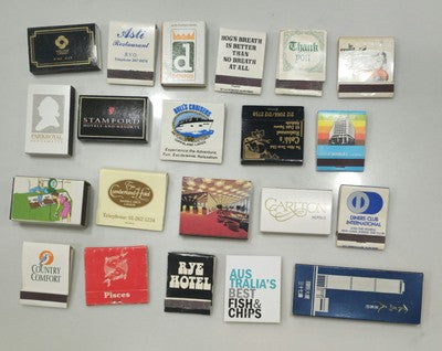 Collection of vintage Matches & Match Books #S0525