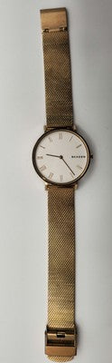 Skagen Women's Quartz Wristwatch – Mesh Stainless Steel Strap – Working