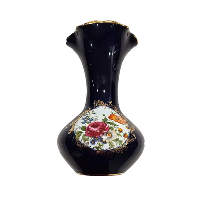 Limoges vintage bone china flower pot