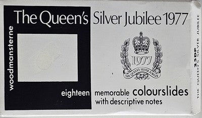 Vintage Woodmansterne The Queen's Silver Jubilee 1977 - 18 Colour Slides