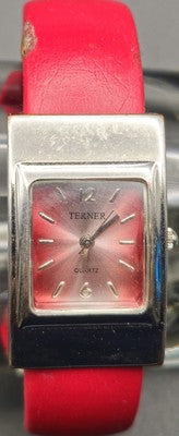 Vintage Bijoux Terner 5871 Collection Stainless Steel Women's Watch Working