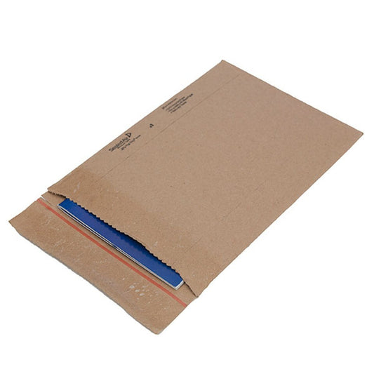 Jiffy Rigi Bag 9.5" x 13" Fiberboard Mailers – Carton of 100 Rigid Mailing Envel