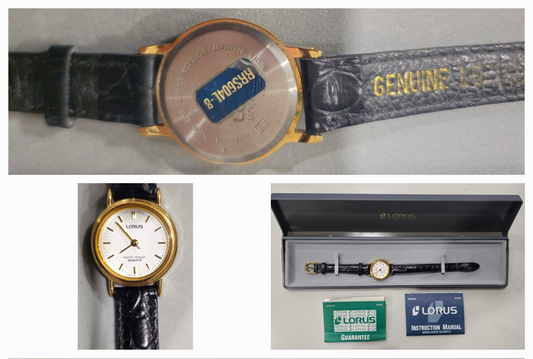Women's Lorus Quartz Watch – Working Condition, Boxed