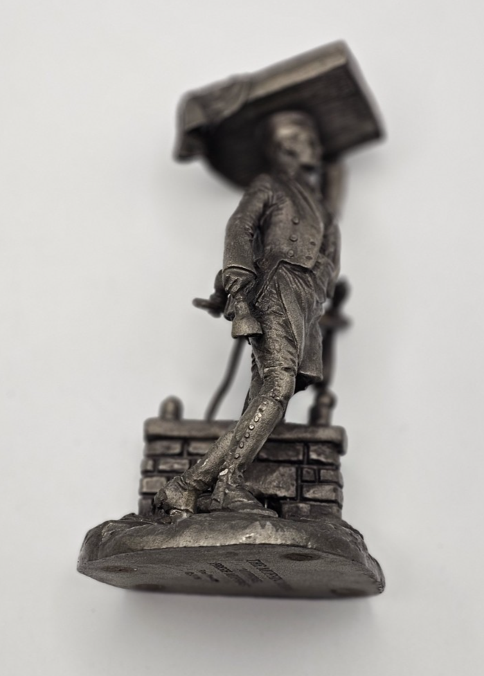 Vintage Fine Pewter "The Chimney Sweep" Figurine "Chimneys to Sweep" 1977