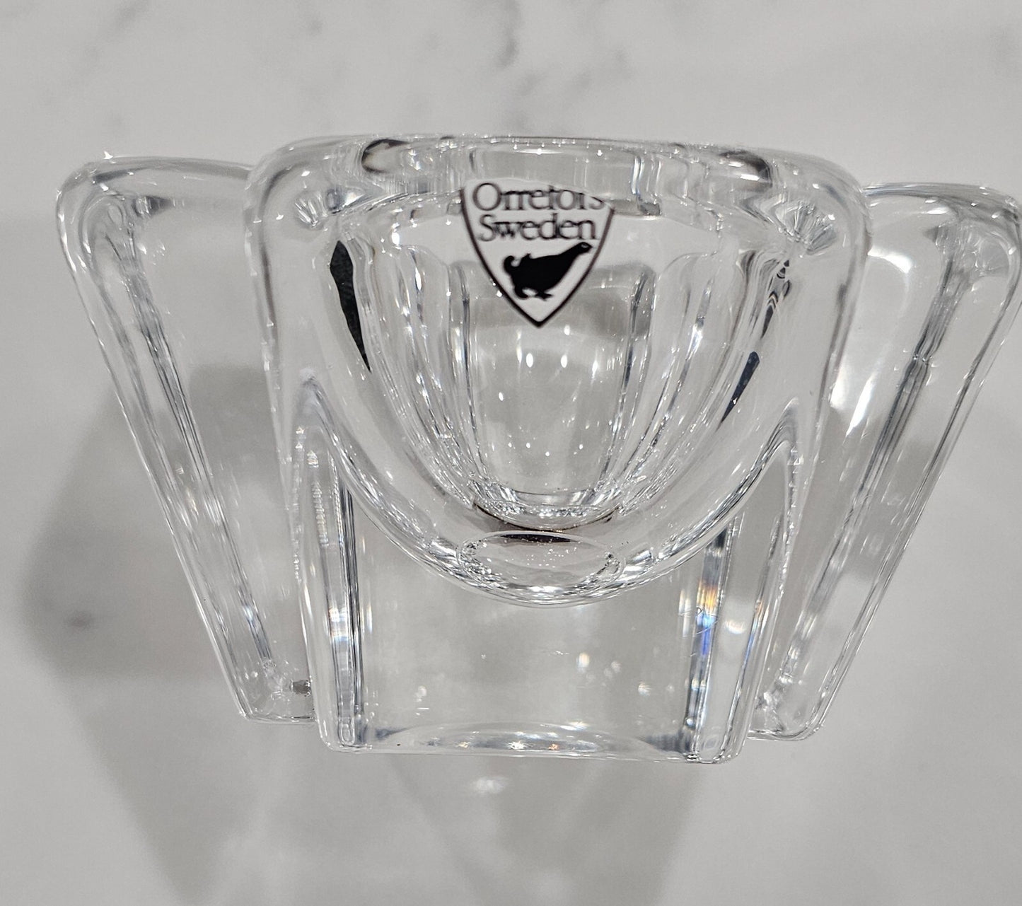 Crystal candle holders