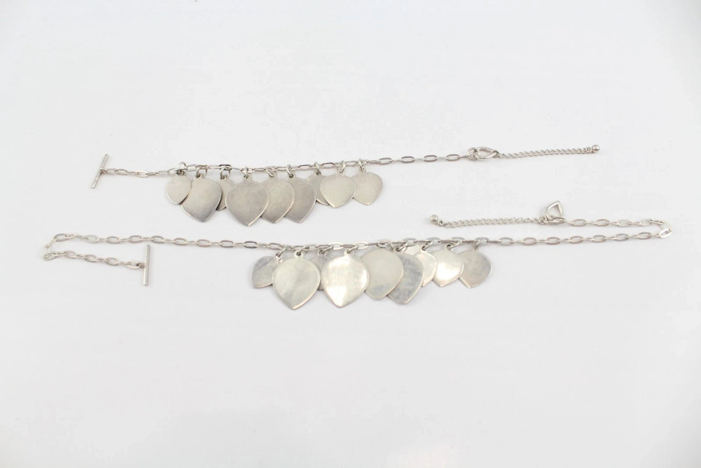 Sterling Silver Jewellery Set T-Bar Statement (63g)