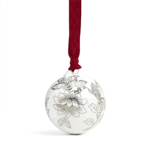 Wedgwood Festive Silver Splendour No2 Hanging Ornament RRP: $99.0