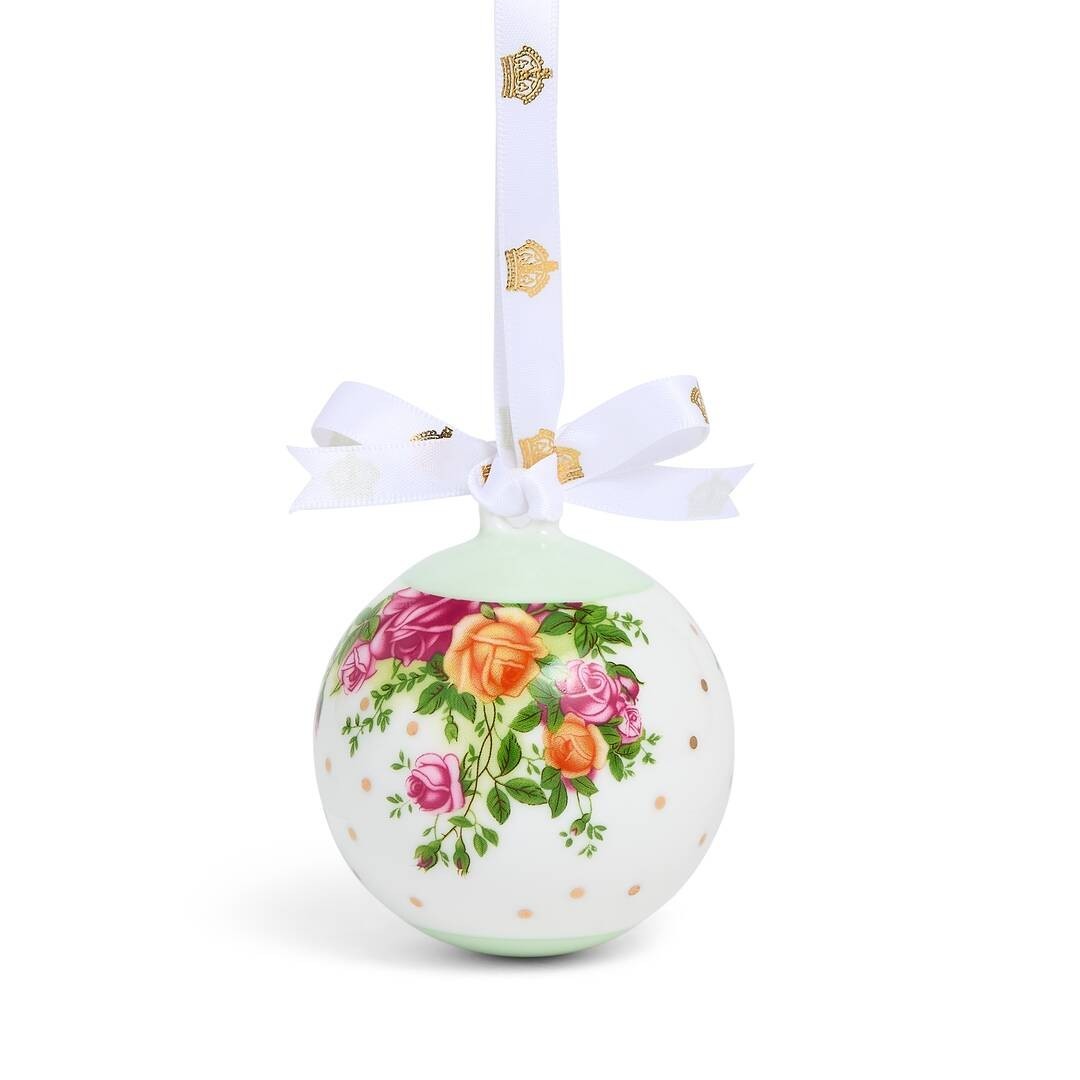 Royal Albert Christmas Hanging Ornament Bauble