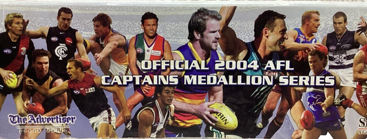Official 2004 AFL Captains Medallion Series