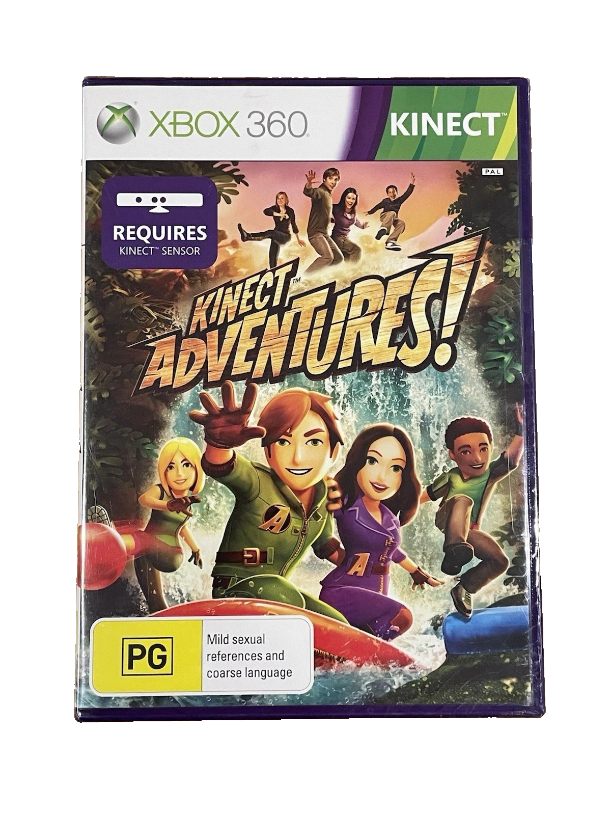 Kinect Adventures - Xbox 360 Game With Manual