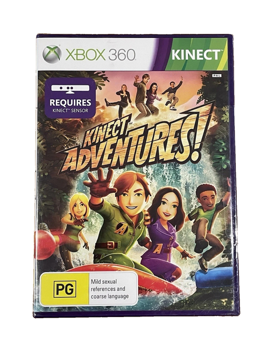 Kinect Adventures - Xbox 360 Game With Manual