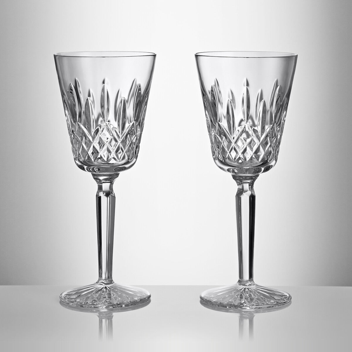 Waterford Lismore Tall Large Goblet Set of 2 - CRYSTAL 7012-021- RRP: AUD$339.00