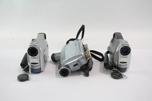 Vintage MiniDV Video Cameras Inc Canon MV630i For Parts/ Repairs  x 3