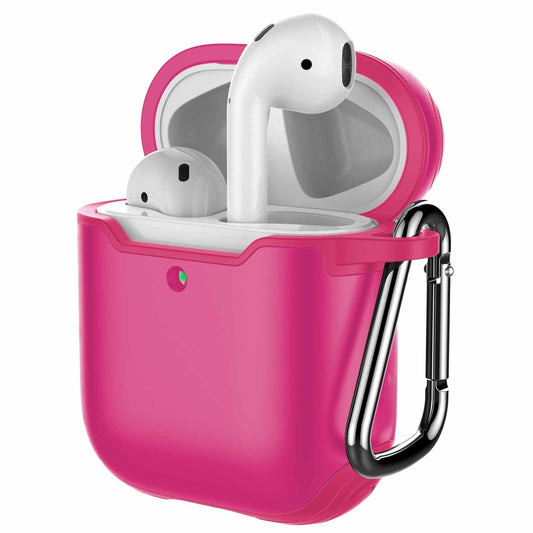 JETech Case Cover for AirPods (1st & 2nd Generation)| PC and TPU| Protective Ski