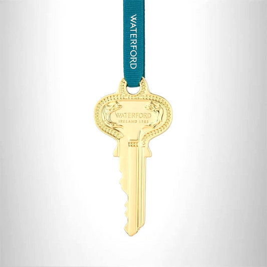 Waterford Golden Christmas Key Hanging Ornament RRP: $99:00