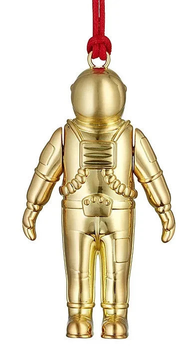 Waterford Golden Christmas Spaceman Hanging Ornament RRP: $99.00