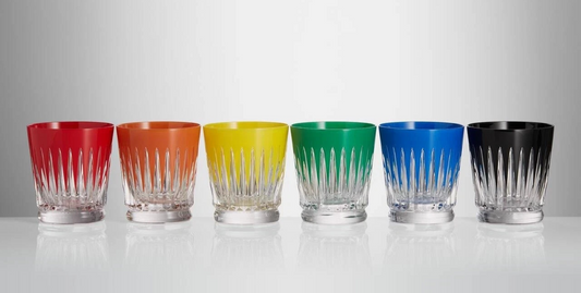 WATERFORD NEW YEAR TUMBLERS FIREWORK SET OF 6 MULTICOLOR 1072471. NEW IN BOX