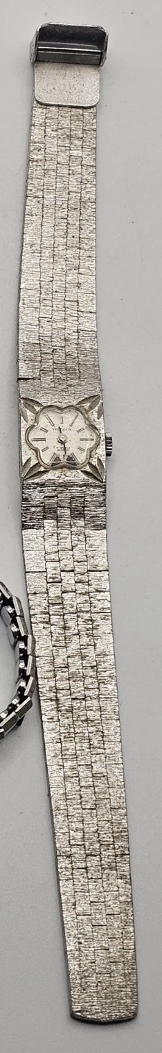 Vintage silver tone Ladies Swiss Watches for REPAIR/spare