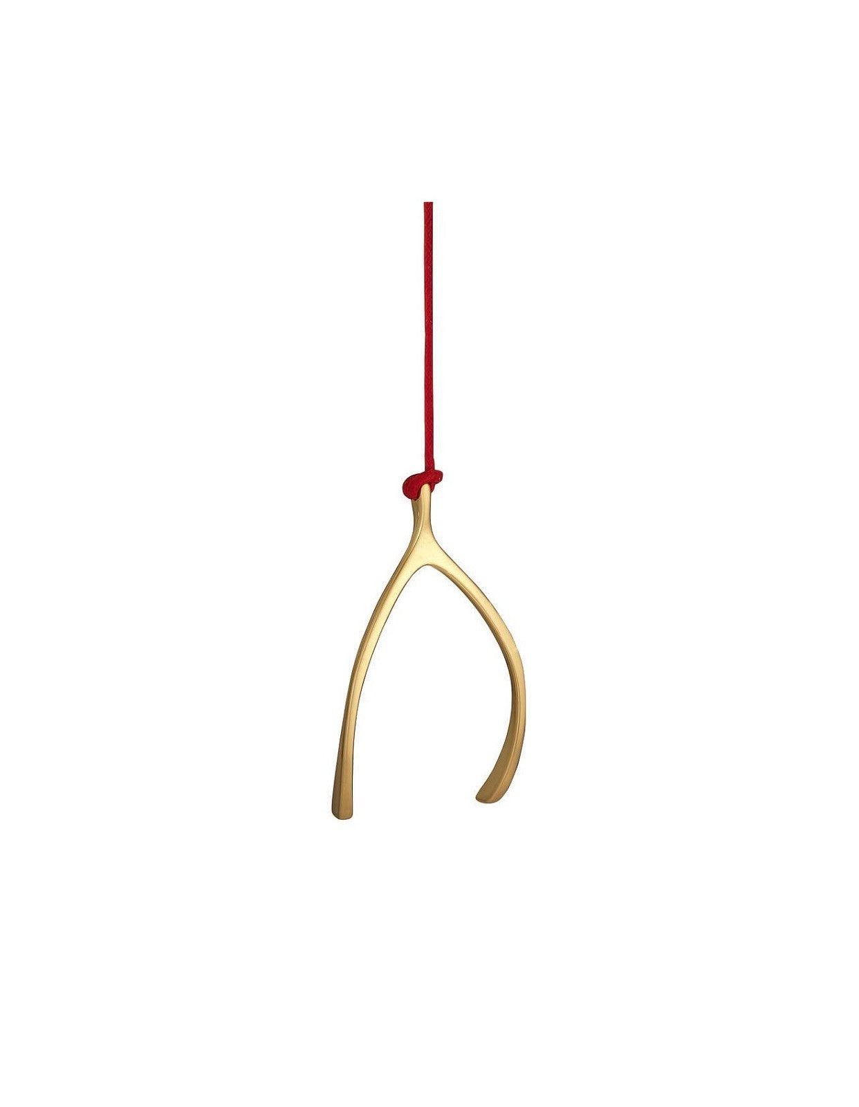 Waterford Christmas Wishbone Golden Ornament RRP: AUD$99.00