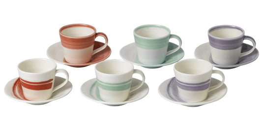 1815 BOLD Espresso Cup & Saucer 85ml (Set of 6)