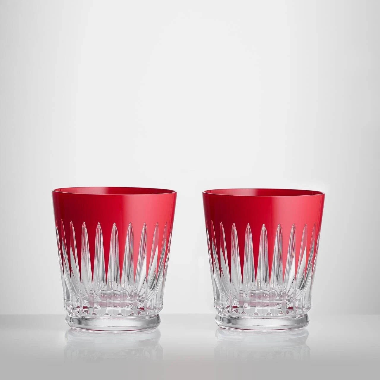 Waterford 2026 New Year Firework Red Tumblers Set of 2 Crystal NIB