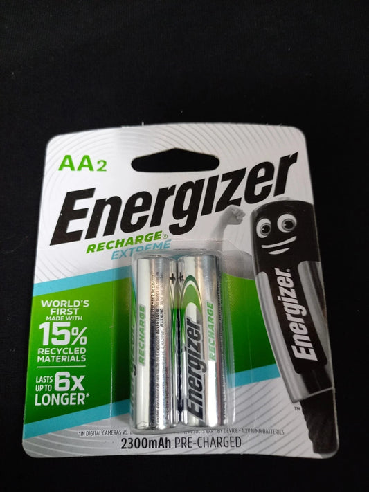 ENERGIZER AA2 RECHARGE EXTREME AA BATTERIES (2PACK)