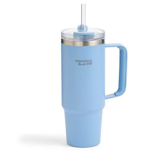 Wedgwood Jasper Tumbler with Straw Blue 888ml RRP: AUD$99.00