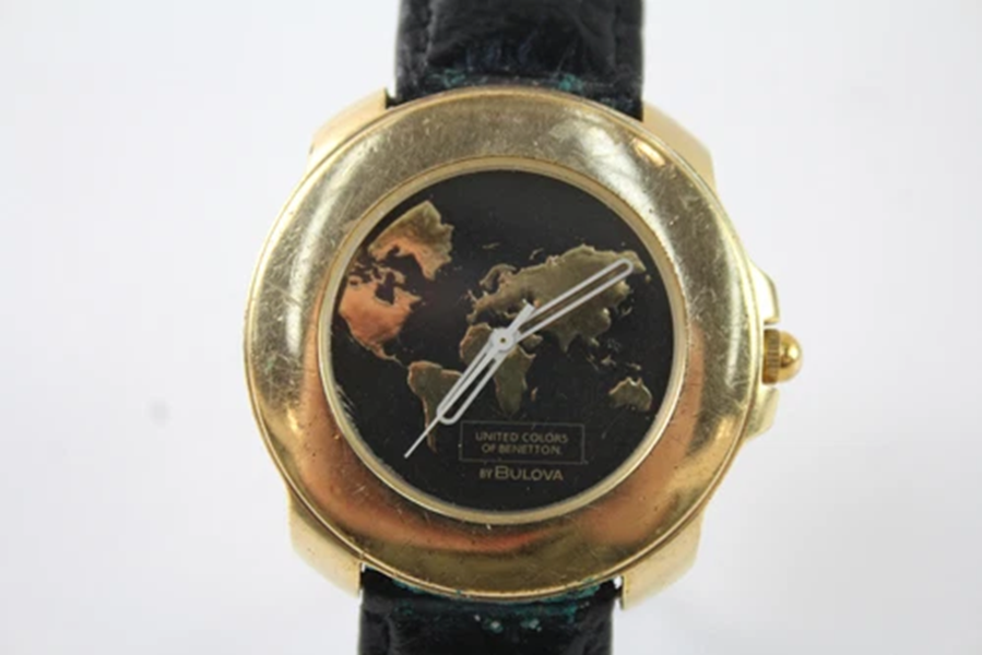 Men's Benetton By Bulova Watch Quartz in Working Condition