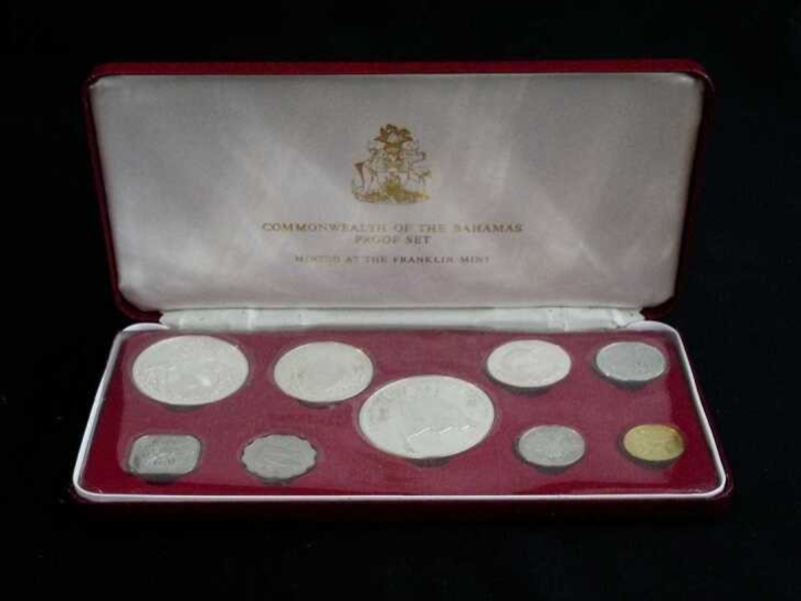 1974 FRANKLIN MINT "THE COMMONWEALTH OF THE BAHAMA ISLANDS PROOF SET