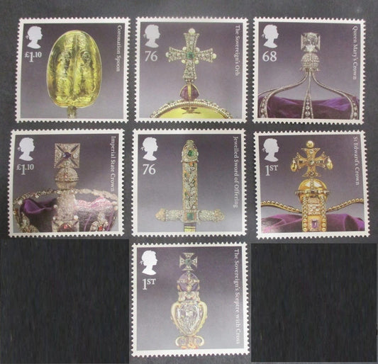 7 British Stamps: Variety Mint- Great Item
