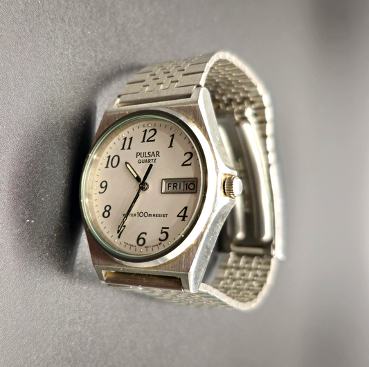Pulsar Women's Assorted Dress Watch – Stainless Steel –Quartz– Working condition